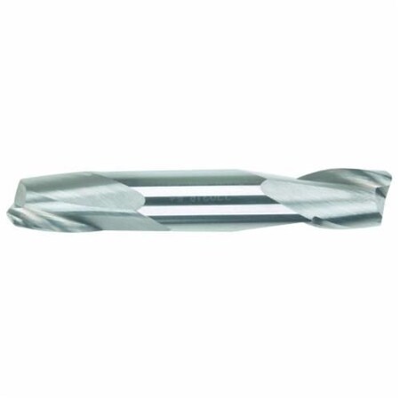 Morse End Mill, Center Cutting Double End Stub Length, Series 5947C, 532 Cutter Dia, 2 Overall Length,  90314